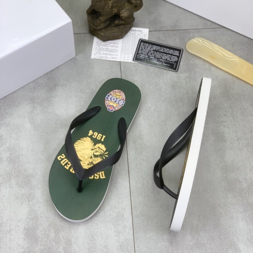 Cheap Dsquared Slippers For Men #1195113 Replica Wholesale [$45.00 USD] [ITEM#1195113] on Replica Dsquared Slippers