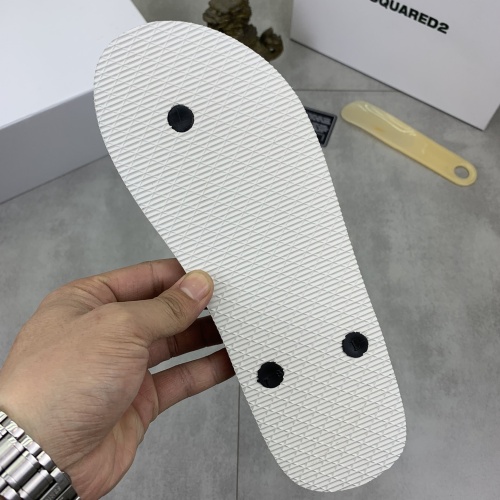 Cheap Dsquared Slippers For Men #1195117 Replica Wholesale [$45.00 USD] [ITEM#1195117] on Replica Dsquared Slippers
