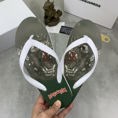 Cheap Dsquared Slippers For Women #1195118 Replica Wholesale [$45.00 USD] [ITEM#1195118] on Replica Dsquared Slippers