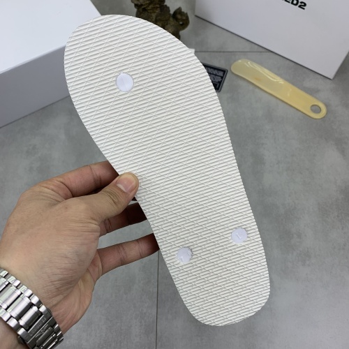 Cheap Dsquared Slippers For Men #1195119 Replica Wholesale [$45.00 USD] [ITEM#1195119] on Replica Dsquared Slippers