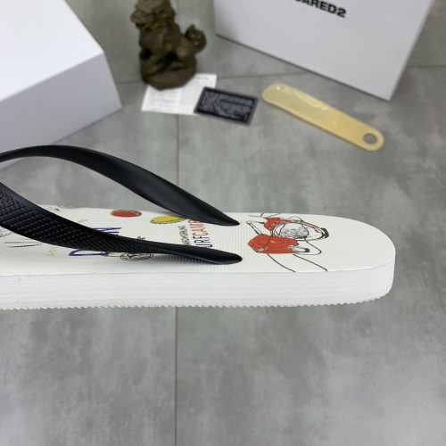 Cheap Dsquared Slippers For Men #1195125 Replica Wholesale [$45.00 USD] [ITEM#1195125] on Replica Dsquared Slippers