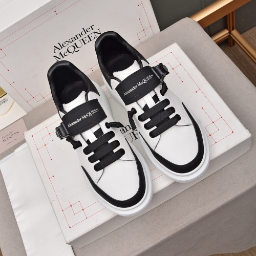Cheap Alexander McQueen Casual Shoes For Men #1195129 Replica Wholesale [$98.00 USD] [ITEM#1195129] on Replica Alexander McQueen Casual Shoes