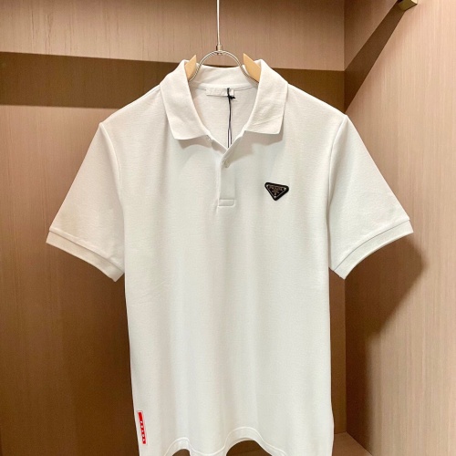 Cheap Prada T-Shirts Short Sleeved For Men #1195286 Replica Wholesale [$64.00 USD] [ITEM#1195286] on Replica Prada T-Shirts
