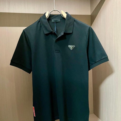 Cheap Prada T-Shirts Short Sleeved For Men #1195287 Replica Wholesale [$64.00 USD] [ITEM#1195287] on Replica Prada T-Shirts