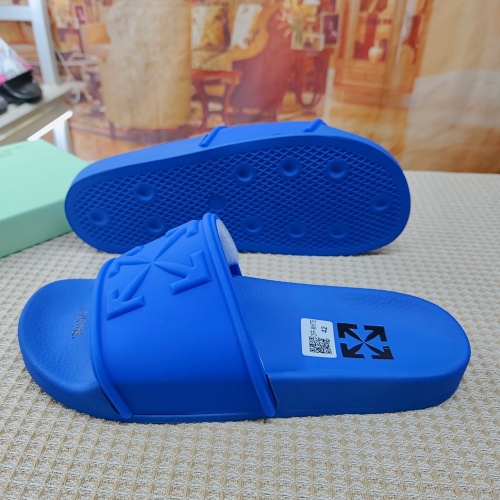 Cheap Off-White Slippers For Women #1195445 Replica Wholesale [$45.00 USD] [ITEM#1195445] on Replica Off-White Slippers