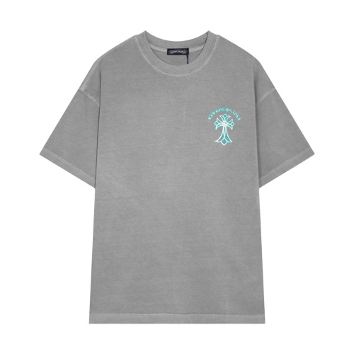 Cheap Chrome Hearts T-Shirts Short Sleeved For Unisex #1195584 Replica Wholesale [$48.00 USD] [ITEM#1195584] on Replica Chrome Hearts T-Shirts