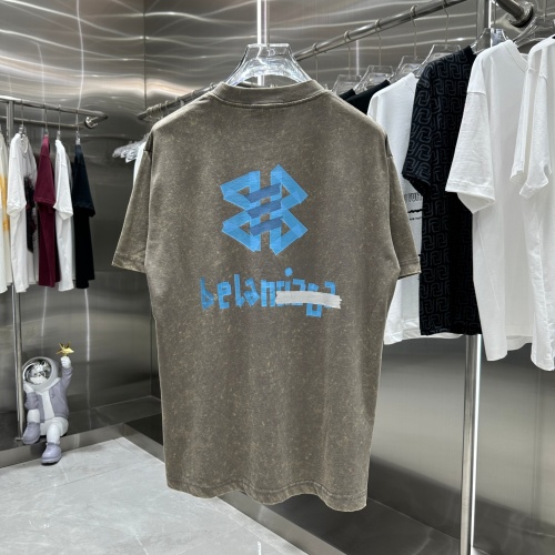 Cheap Balenciaga T-Shirts Short Sleeved For Unisex #1195597 Replica Wholesale [$40.00 USD] [ITEM#1195597] on Replica Balenciaga T-Shirts