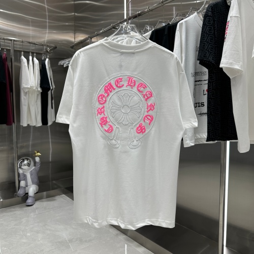 Cheap Chrome Hearts T-Shirts Short Sleeved For Unisex #1195613 Replica Wholesale [$41.00 USD] [ITEM#1195613] on Replica Chrome Hearts T-Shirts
