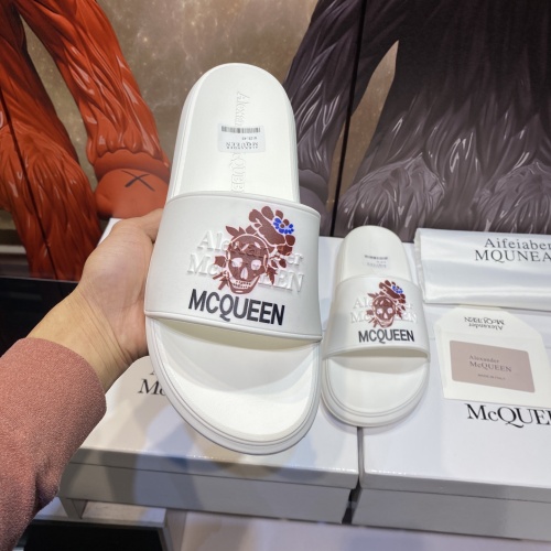 Cheap Alexander McQueen Slippers For Men #1195638 Replica Wholesale [$45.00 USD] [ITEM#1195638] on Replica Alexander McQueen Slippers