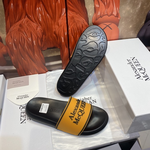 Cheap Alexander McQueen Slippers For Men #1195662 Replica Wholesale [$45.00 USD] [ITEM#1195662] on Replica Alexander McQueen Slippers