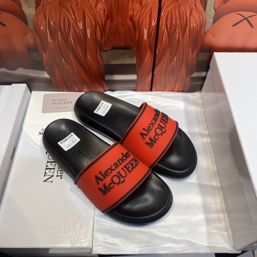 Cheap Alexander McQueen Slippers For Men #1195663 Replica Wholesale [$45.00 USD] [ITEM#1195663] on Replica Alexander McQueen Slippers