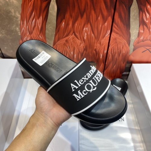 Cheap Alexander McQueen Slippers For Men #1195667 Replica Wholesale [$45.00 USD] [ITEM#1195667] on Replica Alexander McQueen Slippers
