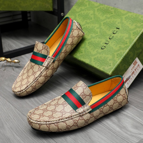 Cheap Gucci Oxfords Shoes For Men #1195708 Replica Wholesale [$68.00 USD] [ITEM#1195708] on Replica Gucci Oxfords Shoes