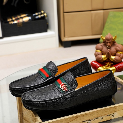 Cheap Gucci Oxfords Shoes For Men #1195720 Replica Wholesale [$68.00 USD] [ITEM#1195720] on Replica Gucci Oxfords Shoes