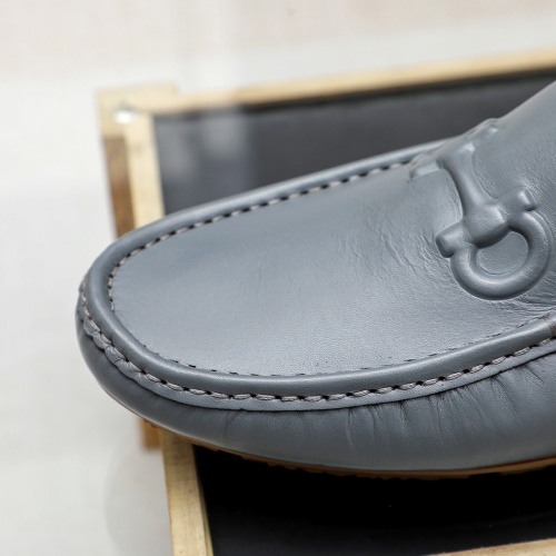 Cheap Salvatore Ferragamo Leather Shoes For Men #1195798 Replica Wholesale [$68.00 USD] [ITEM#1195798] on Replica Salvatore Ferragamo Leather Shoes