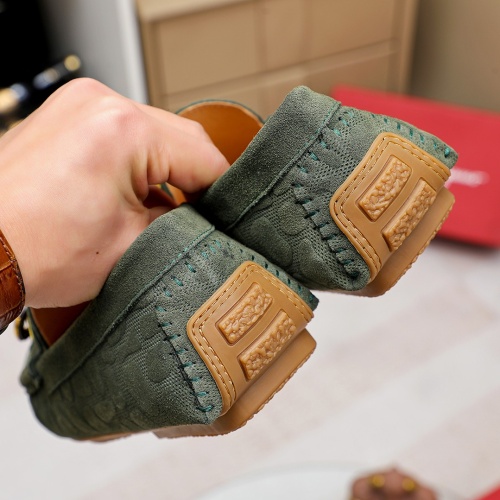 Cheap Salvatore Ferragamo Leather Shoes For Men #1195808 Replica Wholesale [$68.00 USD] [ITEM#1195808] on Replica Salvatore Ferragamo Leather Shoes