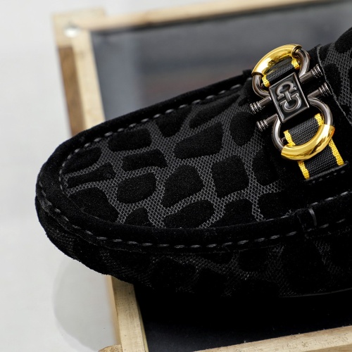 Cheap Salvatore Ferragamo Leather Shoes For Men #1195811 Replica Wholesale [$68.00 USD] [ITEM#1195811] on Replica Salvatore Ferragamo Leather Shoes