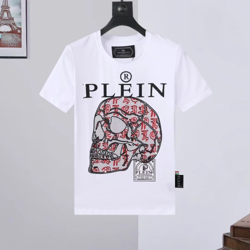 Cheap Philipp Plein PP T-Shirts Short Sleeved For Men #1195877 Replica Wholesale [$27.00 USD] [ITEM#1195877] on Replica Philipp Plein PP T-Shirts