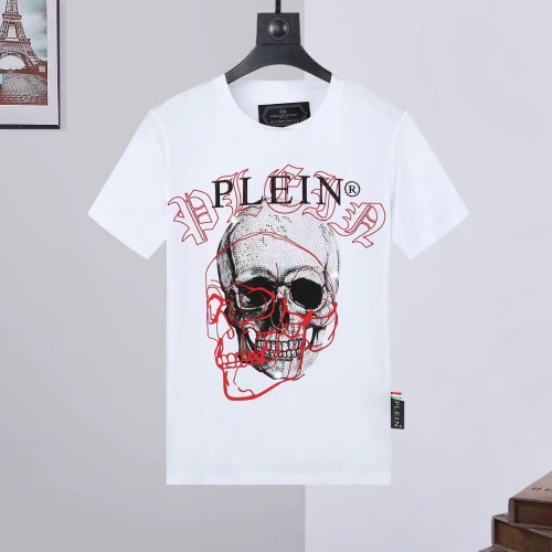 Cheap Philipp Plein PP T-Shirts Short Sleeved For Men #1195879 Replica Wholesale [$27.00 USD] [ITEM#1195879] on Replica Philipp Plein PP T-Shirts