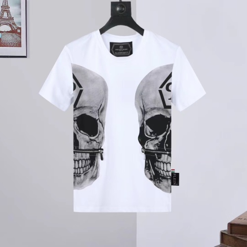 Cheap Philipp Plein PP T-Shirts Short Sleeved For Men #1195883 Replica Wholesale [$27.00 USD] [ITEM#1195883] on Replica Philipp Plein PP T-Shirts