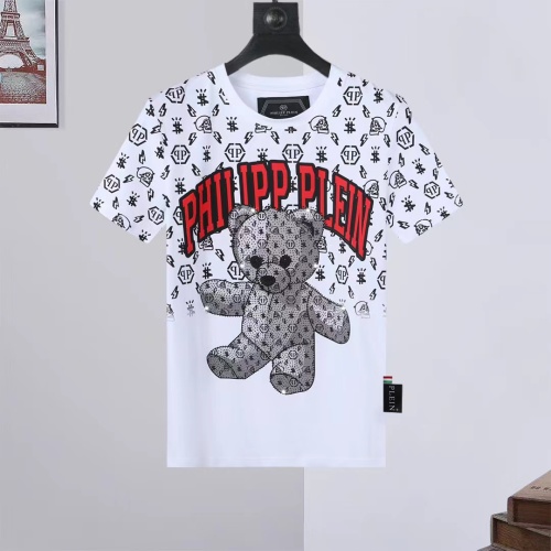 Cheap Philipp Plein PP T-Shirts Short Sleeved For Men #1195906 Replica Wholesale [$27.00 USD] [ITEM#1195906] on Replica Philipp Plein PP T-Shirts