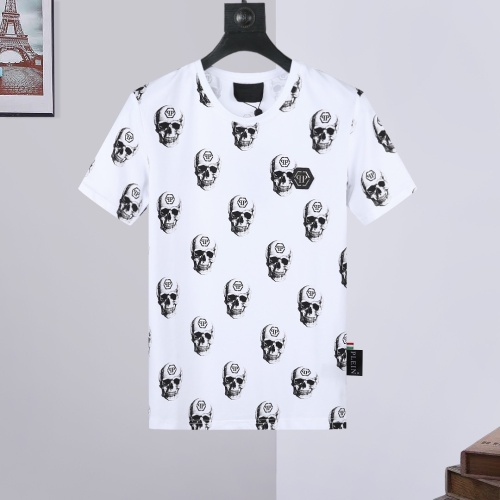 Cheap Philipp Plein PP T-Shirts Short Sleeved For Men #1195934 Replica Wholesale [$27.00 USD] [ITEM#1195934] on Replica Philipp Plein PP T-Shirts