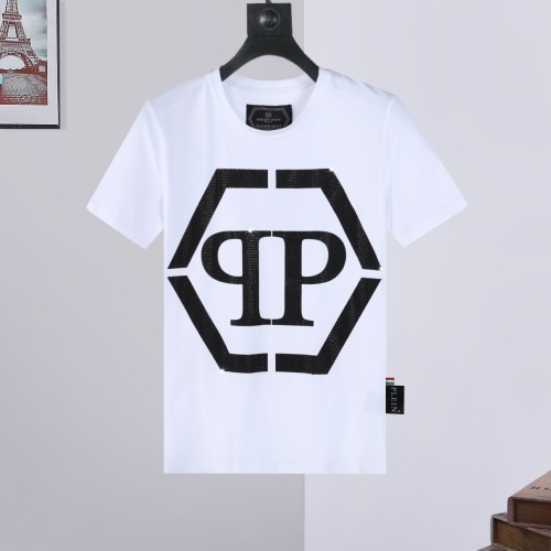 Cheap Philipp Plein PP T-Shirts Short Sleeved For Men #1195951 Replica Wholesale [$27.00 USD] [ITEM#1195951] on Replica Philipp Plein PP T-Shirts