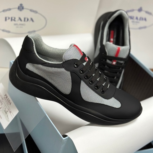Cheap Prada Casual Shoes For Men #1195975 Replica Wholesale [$82.00 USD] [ITEM#1195975] on Replica Prada Casual Shoes