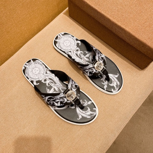 Cheap Versace Slippers For Men #1196038 Replica Wholesale [$48.00 USD] [ITEM#1196038] on Replica Versace Slippers