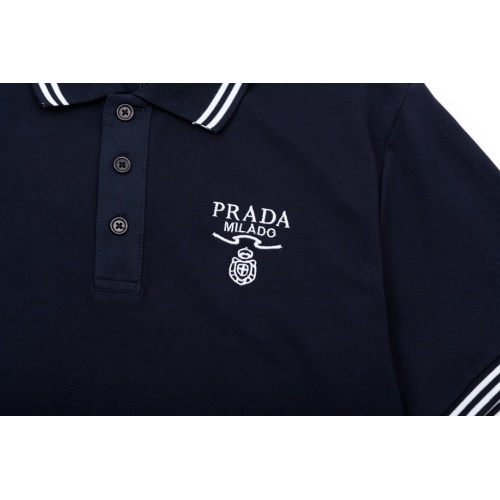 Cheap Prada T-Shirts Short Sleeved For Men #1196049 Replica Wholesale [$45.00 USD] [ITEM#1196049] on Replica Prada T-Shirts