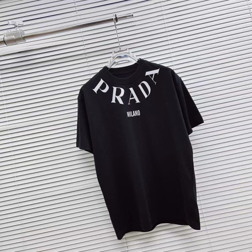 Cheap Prada T-Shirts Short Sleeved For Unisex #1196059 Replica Wholesale [$40.00 USD] [ITEM#1196059] on Replica Prada T-Shirts