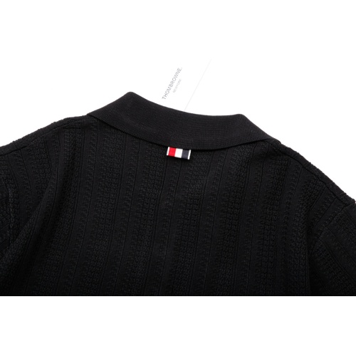 Cheap Thom Browne TB T-Shirts Short Sleeved For Men #1196060 Replica Wholesale [$48.00 USD] [ITEM#1196060] on Replica Thom Browne TB T-Shirts