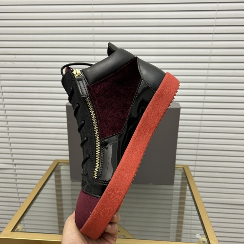 Cheap Giuseppe Zanotti High Tops Shoes For Men #1196109 Replica Wholesale [$96.00 USD] [ITEM#1196109] on Replica Giuseppe Zanotti High Tops Shoes