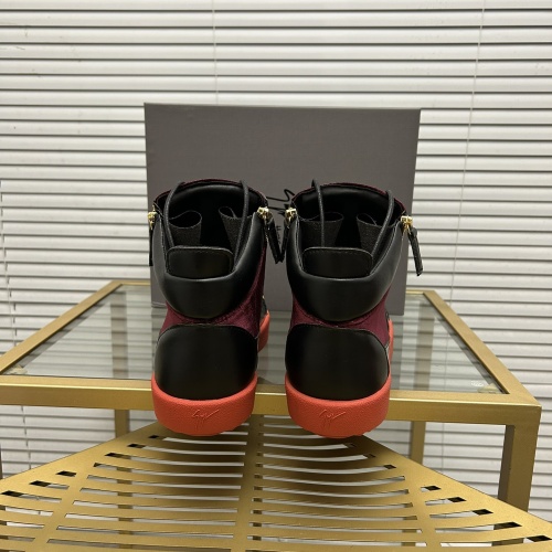 Cheap Giuseppe Zanotti High Tops Shoes For Men #1196109 Replica Wholesale [$96.00 USD] [ITEM#1196109] on Replica Giuseppe Zanotti High Tops Shoes