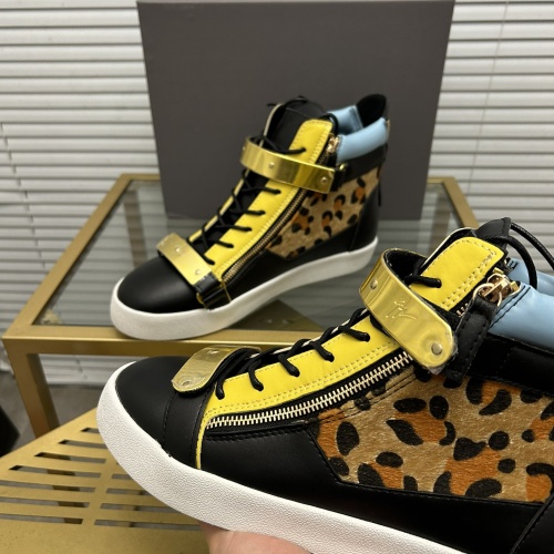 Cheap Giuseppe Zanotti High Tops Shoes For Women #1196115 Replica Wholesale [$100.00 USD] [ITEM#1196115] on Replica Giuseppe Zanotti High Tops Shoes