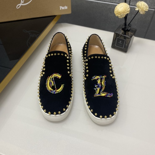 Cheap Christian Louboutin Casual Shoes For Men #1196116 Replica Wholesale [$85.00 USD] [ITEM#1196116] on Replica Christian Louboutin Casual Shoes