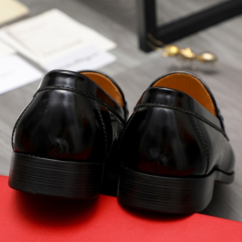 Cheap Salvatore Ferragamo Leather Shoes For Men #1196140 Replica Wholesale [$82.00 USD] [ITEM#1196140] on Replica Salvatore Ferragamo Leather Shoes
