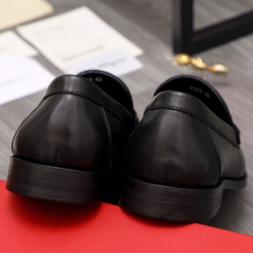 Cheap Salvatore Ferragamo Leather Shoes For Men #1196141 Replica Wholesale [$85.00 USD] [ITEM#1196141] on Replica Salvatore Ferragamo Leather Shoes