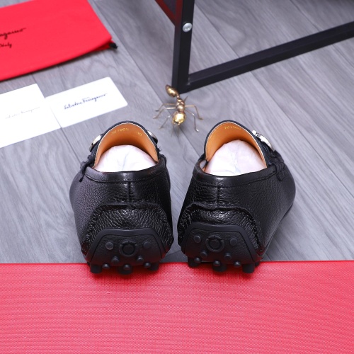 Cheap Salvatore Ferragamo Leather Shoes For Men #1196143 Replica Wholesale [$76.00 USD] [ITEM#1196143] on Replica Salvatore Ferragamo Leather Shoes