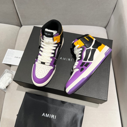 Cheap Amiri High Tops Shoes For Men #1196160 Replica Wholesale [$108.00 USD] [ITEM#1196160] on Replica Amiri High Tops Shoes