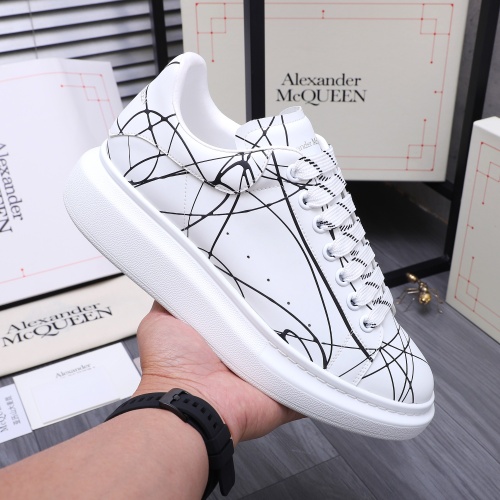 Cheap Alexander McQueen Casual Shoes For Men #1196229 Replica Wholesale [$76.00 USD] [ITEM#1196229] on Replica Alexander McQueen Casual Shoes