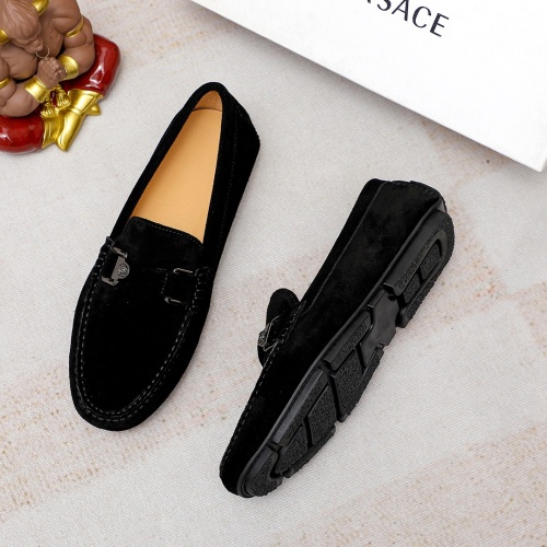Cheap Versace Leather Shoes For Men #1196356 Replica Wholesale [$68.00 USD] [ITEM#1196356] on Replica Versace Leather Shoes