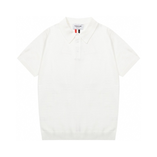 Cheap Thom Browne TB T-Shirts Short Sleeved For Unisex #1196488 Replica Wholesale [$45.00 USD] [ITEM#1196488] on Replica Thom Browne TB T-Shirts