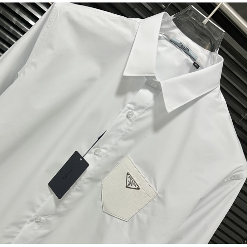 Cheap Prada Shirts Long Sleeved For Men #1196492 Replica Wholesale [$72.00 USD] [ITEM#1196492] on Replica Prada Shirts