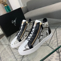 Cheap Giuseppe Zanotti High Tops Shoes For Men #1186144 Replica Wholesale [$92.00 USD] [ITEM#1186144] on Replica Giuseppe Zanotti High Tops Shoes