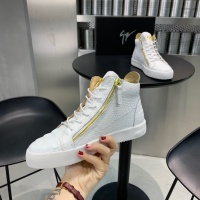 Cheap Giuseppe Zanotti High Tops Shoes For Men #1186147 Replica Wholesale [$92.00 USD] [ITEM#1186147] on Replica Giuseppe Zanotti High Tops Shoes