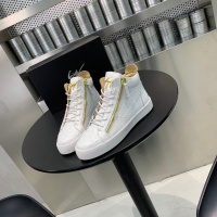 Cheap Giuseppe Zanotti High Tops Shoes For Men #1186147 Replica Wholesale [$92.00 USD] [ITEM#1186147] on Replica Giuseppe Zanotti High Tops Shoes