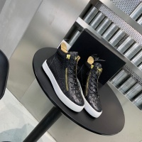 Cheap Giuseppe Zanotti High Tops Shoes For Men #1186148 Replica Wholesale [$92.00 USD] [ITEM#1186148] on Replica Giuseppe Zanotti High Tops Shoes