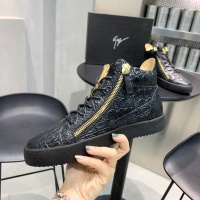 Cheap Giuseppe Zanotti High Tops Shoes For Men #1186150 Replica Wholesale [$92.00 USD] [ITEM#1186150] on Replica Giuseppe Zanotti High Tops Shoes