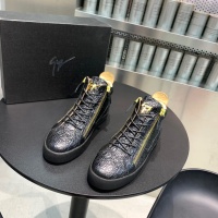 Cheap Giuseppe Zanotti High Tops Shoes For Men #1186150 Replica Wholesale [$92.00 USD] [ITEM#1186150] on Replica Giuseppe Zanotti High Tops Shoes